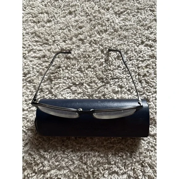 Burberry BE 1315 1007 Matte Black Metal Rectangle Eyeglasses FRAMES ONLY - Picture 2 of 9